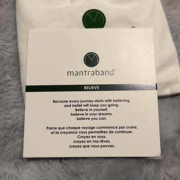 Mantraband - Believe in Sliver NEW - Picture 3 of 4